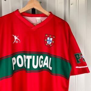 Portugal Nota Bene Spell Out Local Soccer XL Jersey